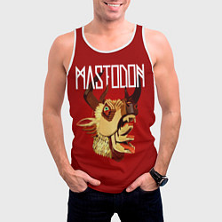 Майка-безрукавка мужская Mastodon: Leviathan, цвет: 3D-белый — фото 2