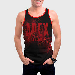 Майка-безрукавка мужская Apex Legends: Red Blood, цвет: 3D-красный — фото 2
