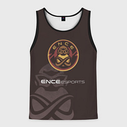 Майка-безрукавка мужская ENCE Esports, цвет: 3D-черный