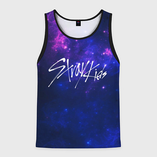 Мужская майка без рукавов Stray Kids / 3D-Черный – фото 1