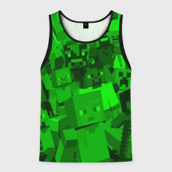 Мужская майка без рукавов Minecraft game characters