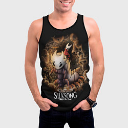 Майка-безрукавка мужская Hollow Knight: Silksong, цвет: 3D-черный — фото 2