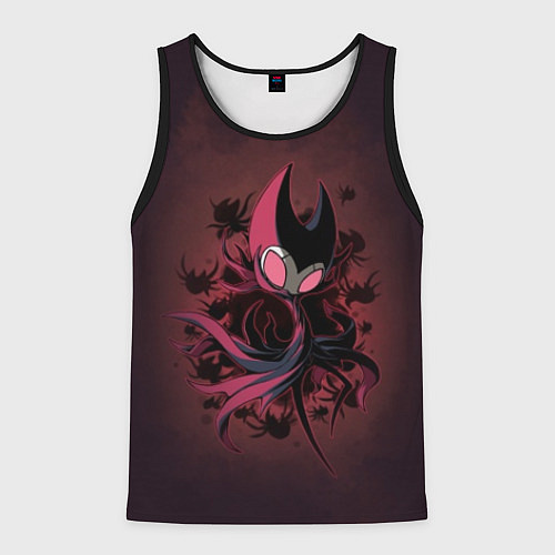 Мужская майка без рукавов Hollow Knight / 3D-Черный – фото 1