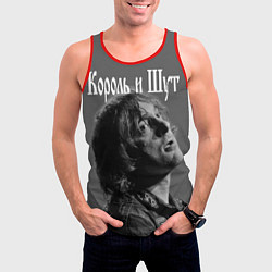 Майка-безрукавка мужская Король и Шут, цвет: 3D-красный — фото 2