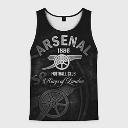 Майка-безрукавка мужская Arsenal, цвет: 3D-черный