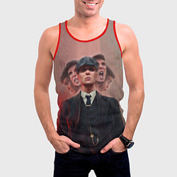 Майка-безрукавка мужская Томас Шелби Peaky Blinders, цвет: 3D-красный — фото 2