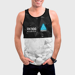 Майка-безрукавка мужская RK900 CONNOR, цвет: 3D-черный — фото 2
