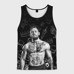 Майка-безрукавка мужская CONOR McGREGOR, цвет: 3D-черный