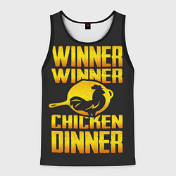 Мужская майка без рукавов Winner Chicken Dinner