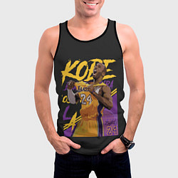 Майка-безрукавка мужская Kobe Bryant, цвет: 3D-черный — фото 2