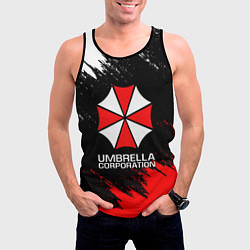 Майка-безрукавка мужская UMBRELLA CORP, цвет: 3D-черный — фото 2