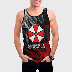 Майка-безрукавка мужская UMBRELLA CORP, цвет: 3D-черный — фото 2