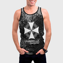 Майка-безрукавка мужская UMBRELLA CORP, цвет: 3D-черный — фото 2