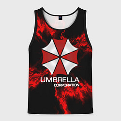 Майка-безрукавка мужская UMBRELLA CORP, цвет: 3D-черный