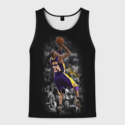 Мужская майка без рукавов KOBE BRYANT / 3D-Черный – фото 1