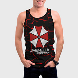 Майка-безрукавка мужская UMBRELLA CORP, цвет: 3D-черный — фото 2