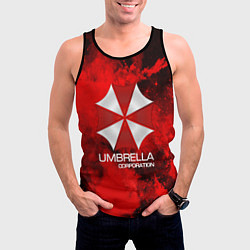 Майка-безрукавка мужская UMBRELLA CORP, цвет: 3D-черный — фото 2