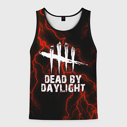 Майка-безрукавка мужская Dead by Daylight, цвет: 3D-черный