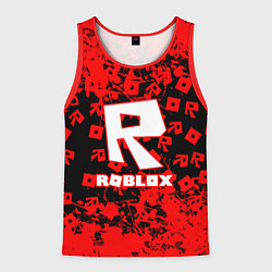 Майка-безрукавка мужская Roblox, цвет: 3D-красный