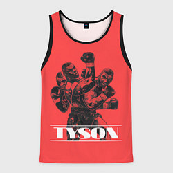 Майка-безрукавка мужская Tyson, цвет: 3D-черный