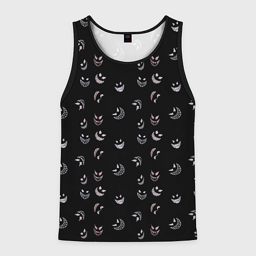 Мужская майка без рукавов Корми демонов по расписанию / 3D-Черный – фото 1