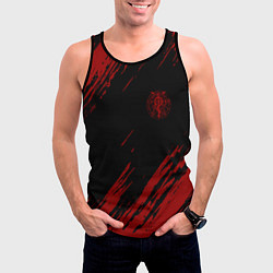 Майка-безрукавка мужская Стальной алхимик, цвет: 3D-черный — фото 2