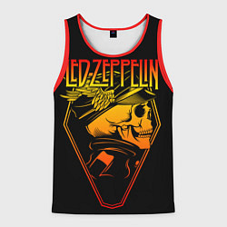 Майка-безрукавка мужская Led Zeppelin, цвет: 3D-красный