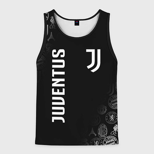 Мужская майка без рукавов JUVENTUS / 3D-Черный – фото 1