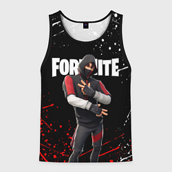 Майка-безрукавка мужская FORTNITE IKONIK, цвет: 3D-черный