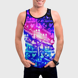 Майка-безрукавка мужская FORTNITE&MARSMELLO COSMO, цвет: 3D-черный — фото 2