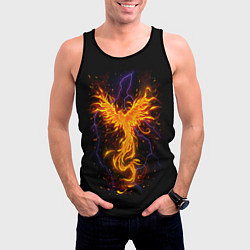 Майка-безрукавка мужская Phoenix, цвет: 3D-черный — фото 2