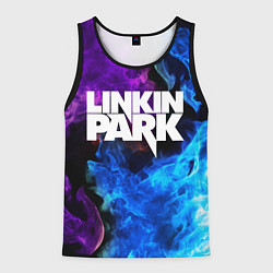 Майка-безрукавка мужская LINKIN PARK, цвет: 3D-черный