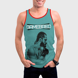 Майка-безрукавка мужская Gamebred, цвет: 3D-красный — фото 2