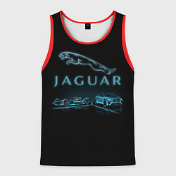 Майка-безрукавка мужская Jaguar, цвет: 3D-красный