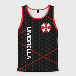 Майка-безрукавка мужская UMBRELLA CORP, цвет: 3D-красный