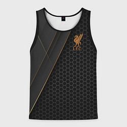 Майка-безрукавка мужская Liverpool FC, цвет: 3D-черный