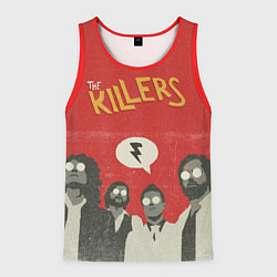 Майка-безрукавка мужская The Killers, цвет: 3D-красный