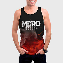 Майка-безрукавка мужская METRO EXODUS, цвет: 3D-черный — фото 2
