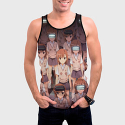 Майка-безрукавка мужская Railgun, цвет: 3D-черный — фото 2