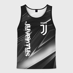 Майка-безрукавка мужская JUVENTUS, цвет: 3D-черный
