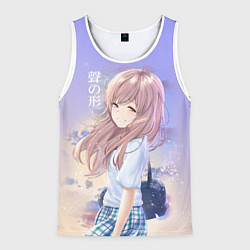 Мужская майка без рукавов Silent Voice