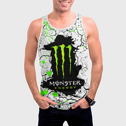 Майка-безрукавка мужская MONSTER ENERGY Z, цвет: 3D-белый — фото 2