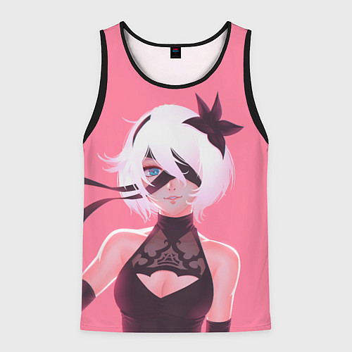 Мужская майка без рукавов 2B / 3D-Черный – фото 1