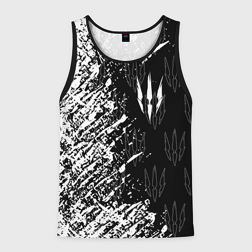 Мужская майка без рукавов The Witcher / 3D-Черный – фото 1