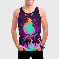 Майка-безрукавка мужская PROMARE, цвет: 3D-черный — фото 2