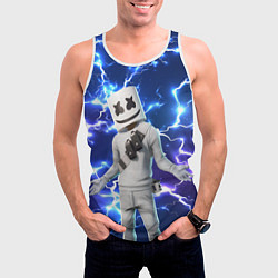 Майка-безрукавка мужская FORTNITE x MARSHMELLO, цвет: 3D-белый — фото 2
