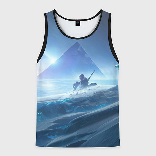Мужская майка без рукавов DESTINY 2 / 3D-Черный – фото 1