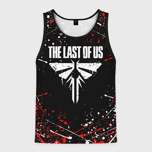 Мужская майка без рукавов The last of us part 2 tlou2 / 3D-Черный – фото 1