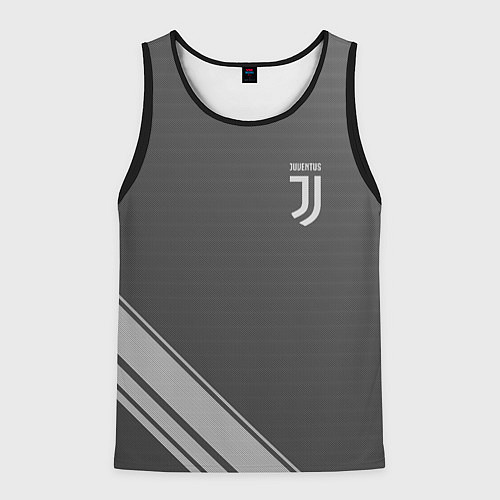 Мужская майка без рукавов JUVENTUS / 3D-Черный – фото 1