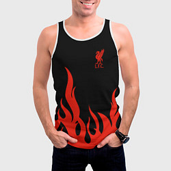Майка-безрукавка мужская Liverpool F C, цвет: 3D-белый — фото 2